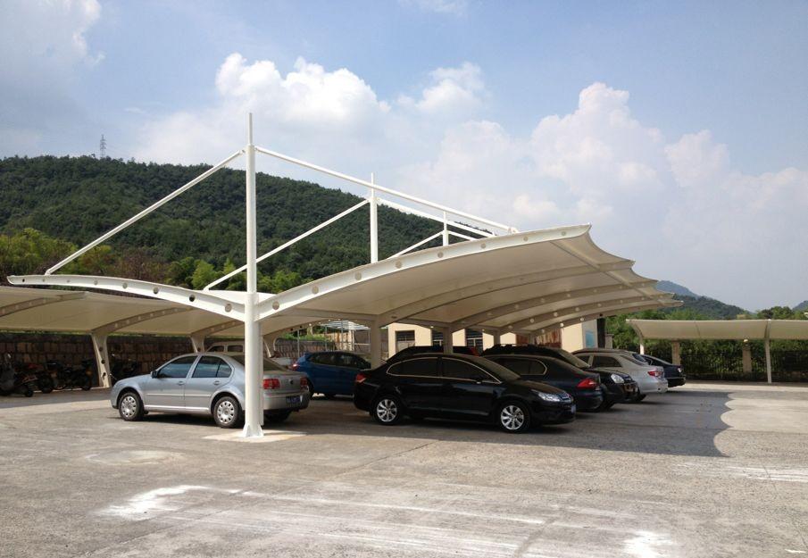 膜结构汽车棚
